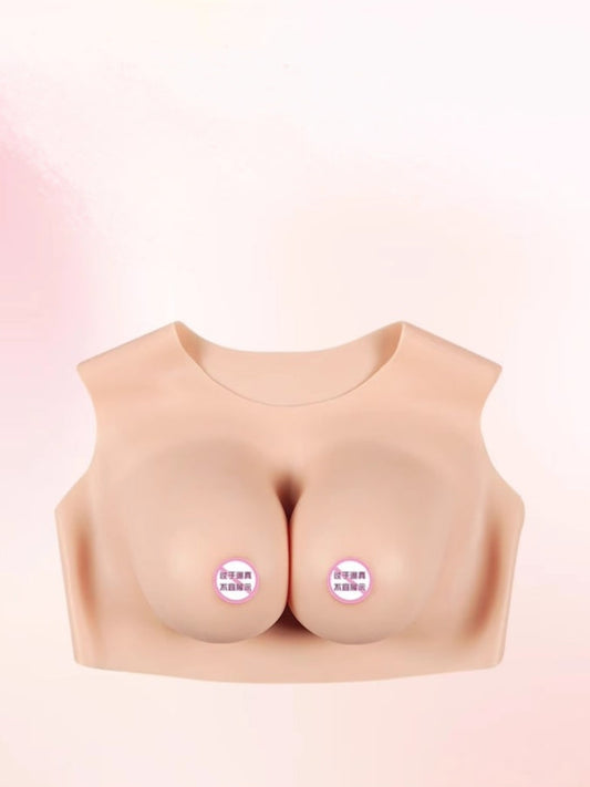 Livraison gratuite丨Faux seins en silicone, plastron poitrine bonnet B–G