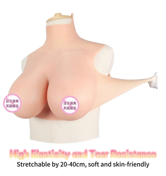 Livraison gratuite丨Plastron poitrine, prothèses mammaires bonnet G