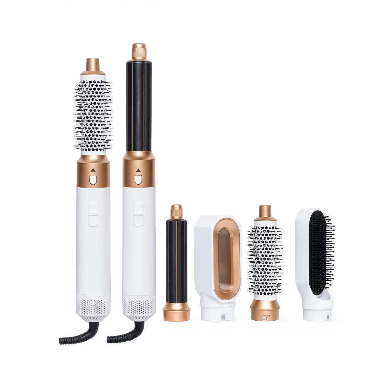 Multi-styler Volumia 5en1 iLoveStudioX, coloris blanc et or