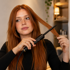 Boucleur CurlPro 10mm, résultat boucles serrées sur cheveux roux