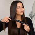 Boucleur CurlPro 10mm utilisé sur cheveux bruns