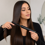 Boucleur CurlPro 10mm utilisé sur cheveux bruns