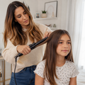 Boucleur CurlPro 16mm utilisé sur cheveux bruns