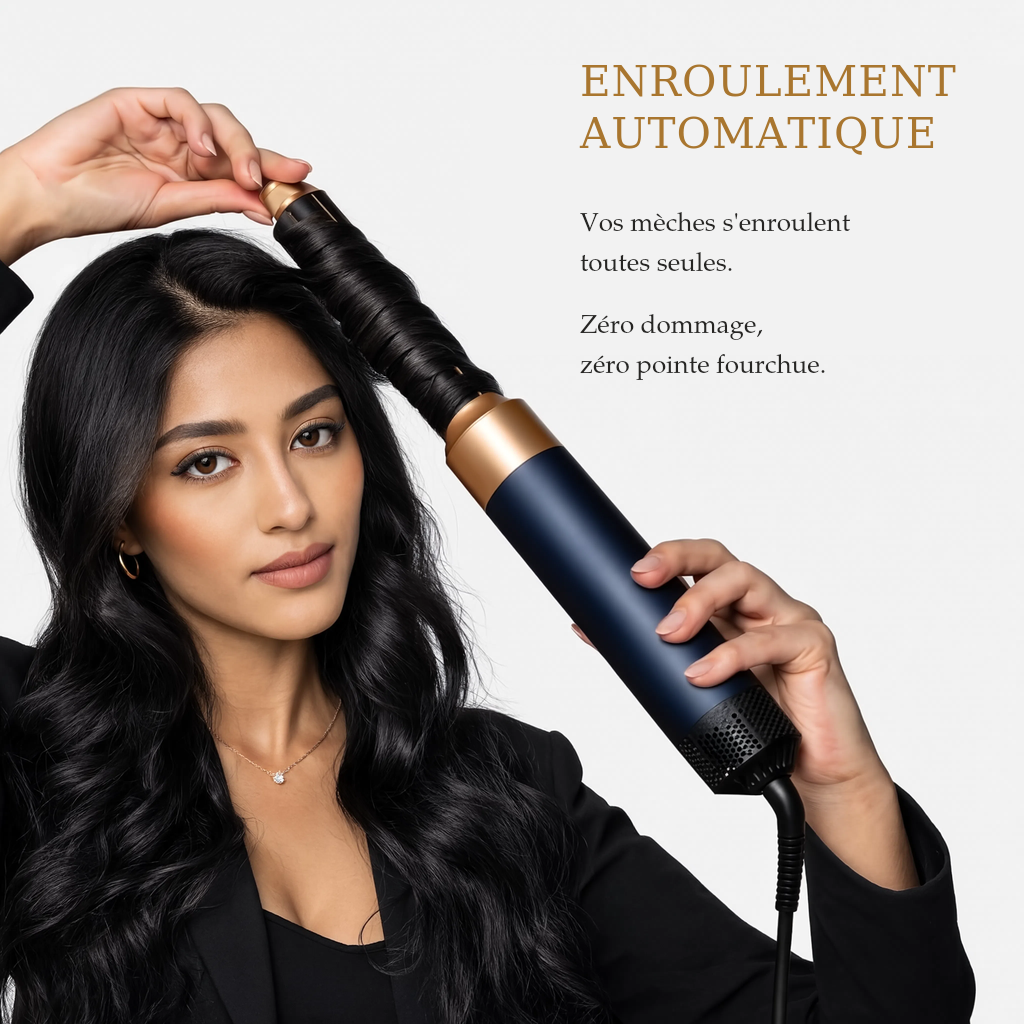 Multi-styler Volumia 5en1, embout boucleur effet Coanda