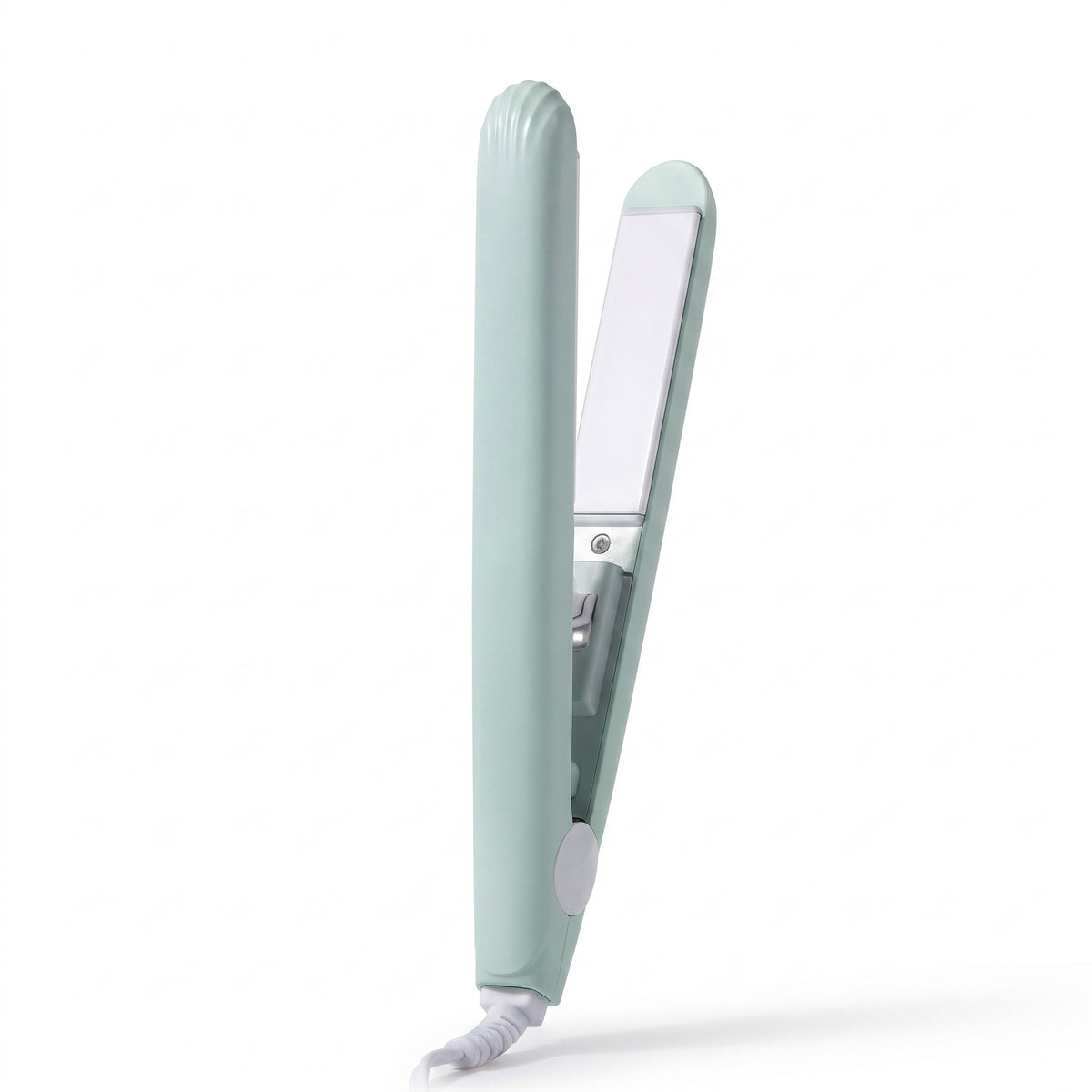 Mini lisseur de voyage GlowStyler vert, vue produit