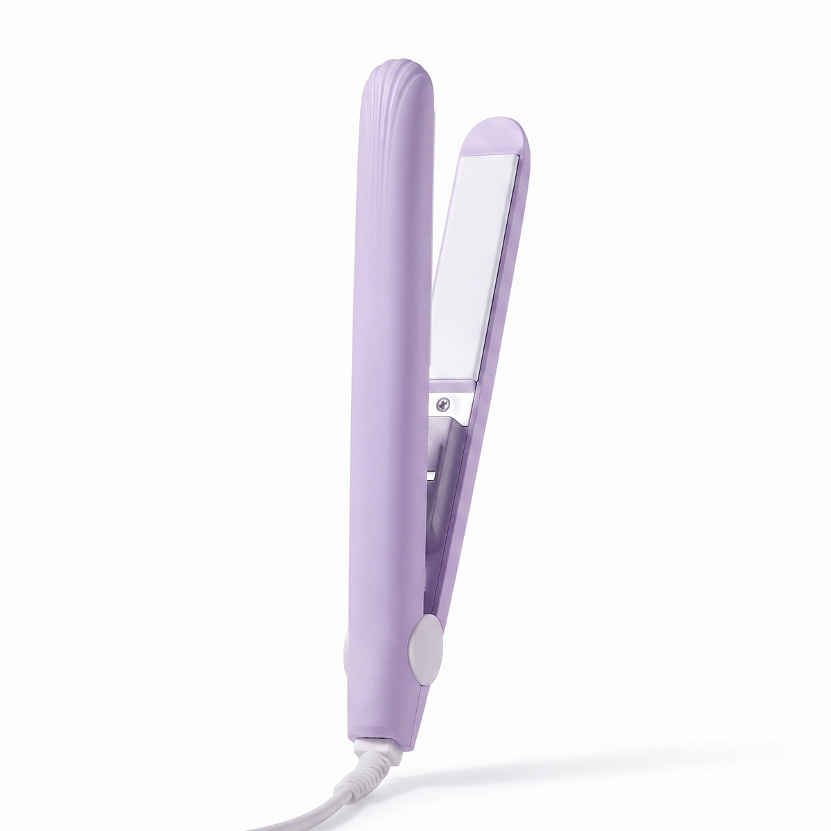 Mini lisseur de voyage GlowStyler violet, vue produit