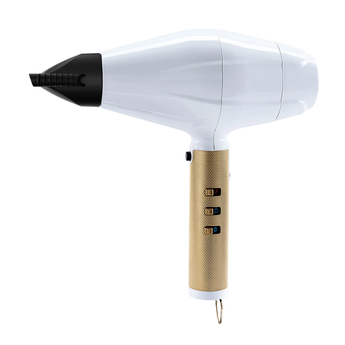 Sèche-cheveux AeroDry Pro blanc, vue produit sur fond blanc
