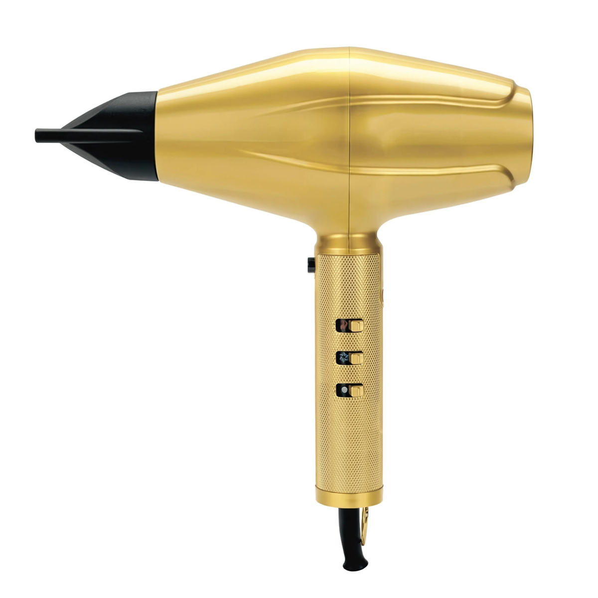 Sèche-cheveux AeroDry Pro or, vue produit sur fond blanc