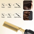 Peigne chauffant GlideComb Pro, vue produit