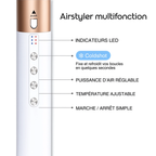 Multi-styler Volumia 5en1, écran LED de contrôle