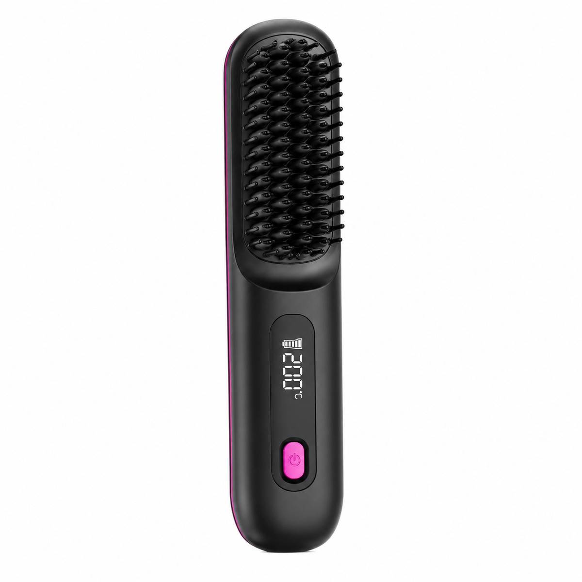 Brosse lissante IonoSleek Pro noir, vue produit