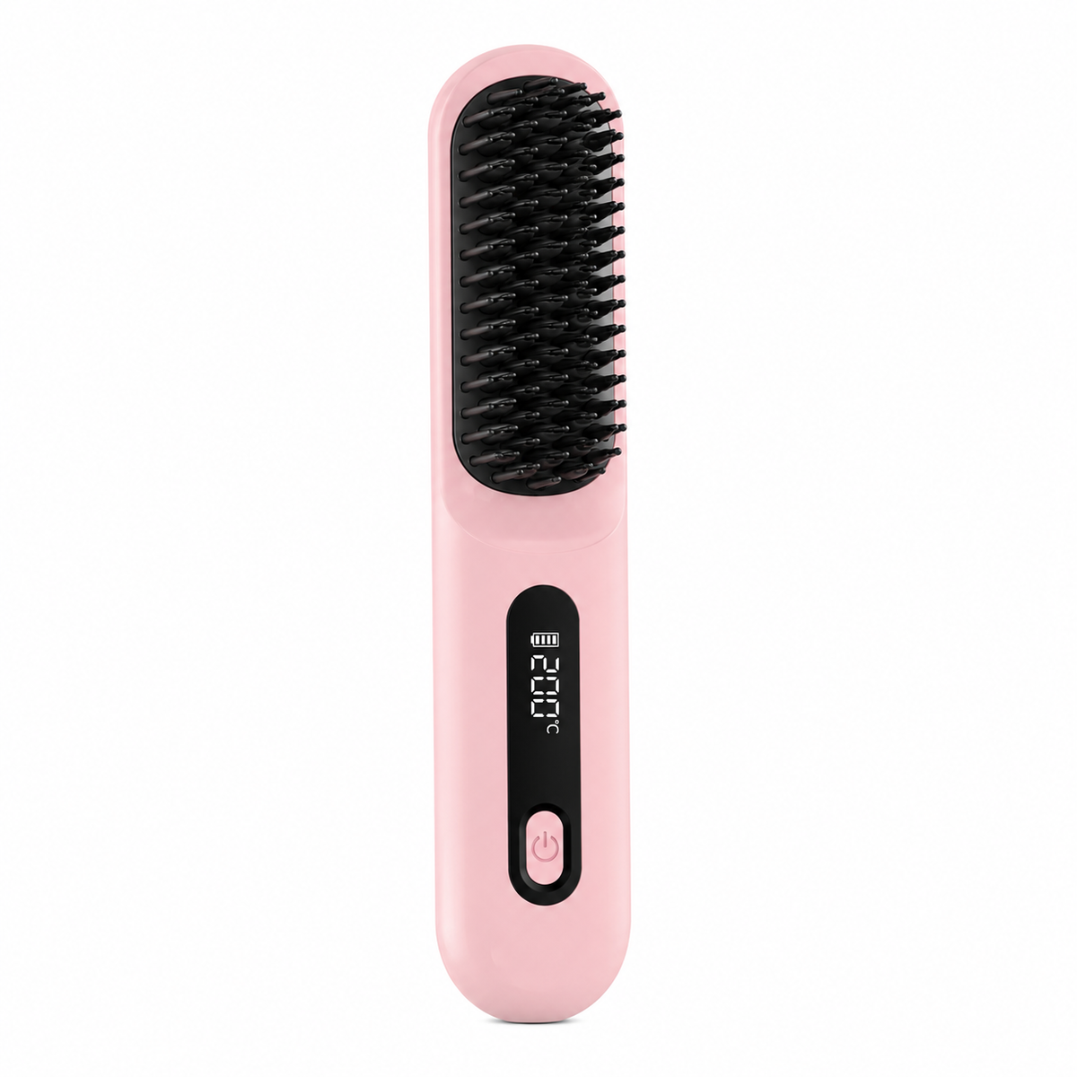 Brosse lissante IonoSleek Pro rose, vue produit